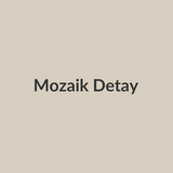 Beyaz mermer mozaik - detay görsel
